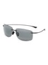 MAUI JIM Hema Polarized Rectangular Sunglasses