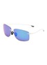MAUI JIM Hema Polarized Rectangular Sunglasses