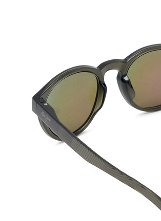 Detail View - Click To Enlarge - MAUI JIM - Lawena Polarized Round Sunglasses