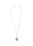 Detail View - Click To Enlarge - ROBERTO COIN - Venetian Medallions 18K Gold Diamond Turquoise Ruby Necklace