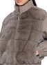 - CHEVITE - Reversible Mink Panel Down Jacket