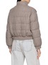 Back View - Click To Enlarge - CHEVITE - Reversible Mink Panel Down Jacket