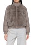 CHEVITE Reversible Mink Panel Down Jacket