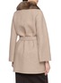 Back View - Click To Enlarge - CHEVITE - Sable Collar Cashmere Twill Jacket
