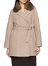 CHEVITE Sable Collar Cashmere Twill Jacket