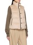 Detail View - Click To Enlarge - CHEVITE - Reversible Mink Rex Fur Down Vest