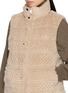  - CHEVITE - Reversible Mink Rex Fur Down Vest
