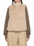 CHEVITE Reversible Mink Rex Fur Down Vest
