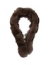 CHEVITE Half-Hide Sable Fur Clip Muffler