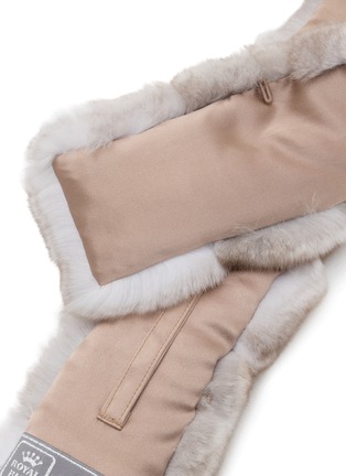 Detail View - Click To Enlarge - CHEVITE - Chinchilla Fur Muffler