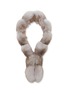 CHEVITE Chinchilla Fur Muffler
