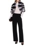 Figure View - Click To Enlarge - CHEVITE - Chinchilla Fur Cape