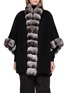 CHEVITE Chinchilla Trim Cape