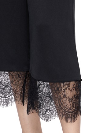  - POSSE - Black Lace Trim Pants