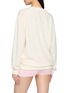 Back View - Click To Enlarge - POSSE - Primerose Lace Trim V-Neck Sweater