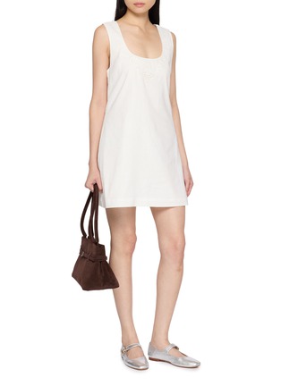 Figure View - Click To Enlarge - POSSE - Odette Broderie Anglaise Mini Dress