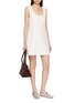 Figure View - Click To Enlarge - POSSE - Odette Broderie Anglaise Mini Dress