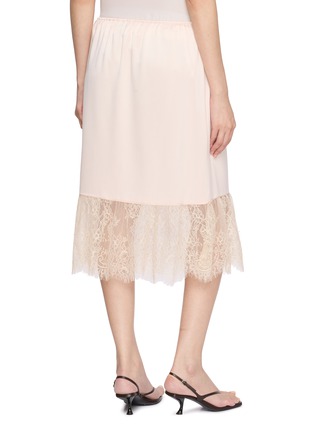 Back View - Click To Enlarge - POSSE - Blake Lace Trim Skirt
