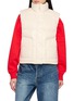 SPORTY & RICH Bold Logo Mountain Puffer Vest