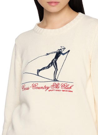  - SPORTY & RICH - Cross Country Knitted Sweater