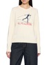 SPORTY & RICH Cross Country Knitted Sweater