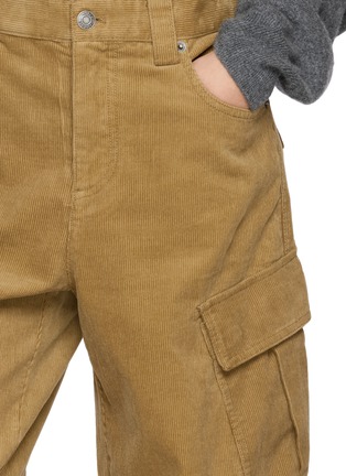  - MO&CO. - Tapered Leg Corduroy Cargo Pants