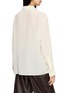 Back View - Click To Enlarge - MO&CO. - Floral Embroidered Collar Shirt