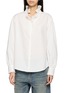 MO&CO. Long Sleeve Ruffle Collar Blouse