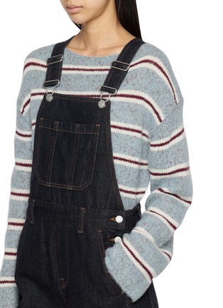  - MO&CO. - Straight Leg Denim Dungarees