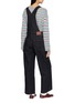 Back View - Click To Enlarge - MO&CO. - Straight Leg Denim Dungarees