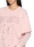  - MO&CO. - X MAGLIANO Long Sleeve Layered Embellished T-Shirt