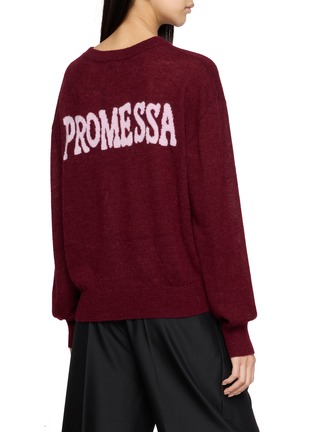 Back View - Click To Enlarge - MO&CO. - X MAGLIANO V-Neck Knit Sweater
