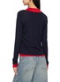Back View - Click To Enlarge - MO&CO. - Long Sleeve Henley Top