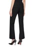 Back View - Click To Enlarge - NANA JACQUELINE - Flared Wool Pants