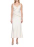 NANA JACQUELINE Jessica's Favourite Lace Cutout Silk Dress