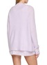 Back View - Click To Enlarge - NANA JACQUELINE - Heart Pocket Knit Cardigan