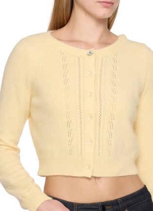 - NANA JACQUELINE - Jessica's Favourite Eyelet Knit Cardigan