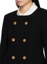  - NANA JACQUELINE - Layered Look Double Breasted Blazer