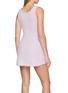 Back View - Click To Enlarge - NANA JACQUELINE - Crystal Trim Waist Defined Camisole Dress