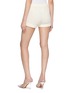 Back View - Click To Enlarge - NANA JACQUELINE - Ribbed Trim Knit Shorts