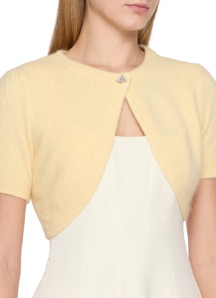  - NANA JACQUELINE - Jessica's Favourite Short Diamond Embellished Knit Cardigan
