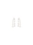 NANA JACQUELINE Pearl Crystal Drop Earrings