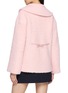 Back View - Click To Enlarge - NANA JACQUELINE - Crystal Button Shawl Lapel Bouclé Jacket