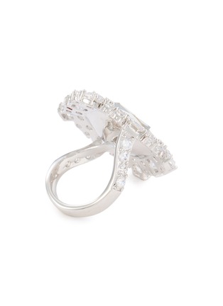 Detail View - Click To Enlarge - NANA JACQUELINE - Square Diamond Ring