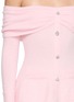  - NANA JACQUELINE - One Shoulder Diamond Embellished Wool Knit Top
