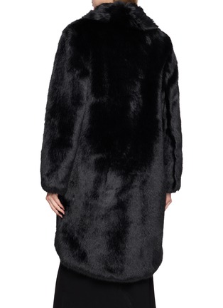 Back View - Click To Enlarge - NANA JACQUELINE - Eco-Friendly Fur Jacket