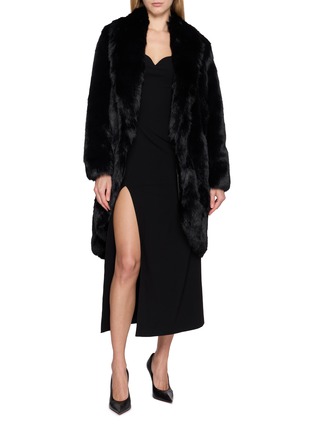 Figure View - Click To Enlarge - NANA JACQUELINE - Eco-Friendly Fur Jacket