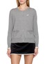NANA JACQUELINE Round Neck Knit Cardigan