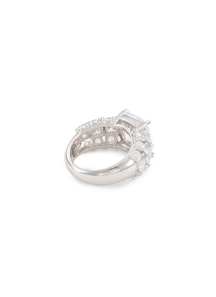 Detail View - Click To Enlarge - NANA JACQUELINE - Cushion Cut Diamond Ring