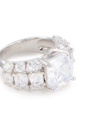 Detail View - Click To Enlarge - NANA JACQUELINE - Cushion Cut Diamond Ring